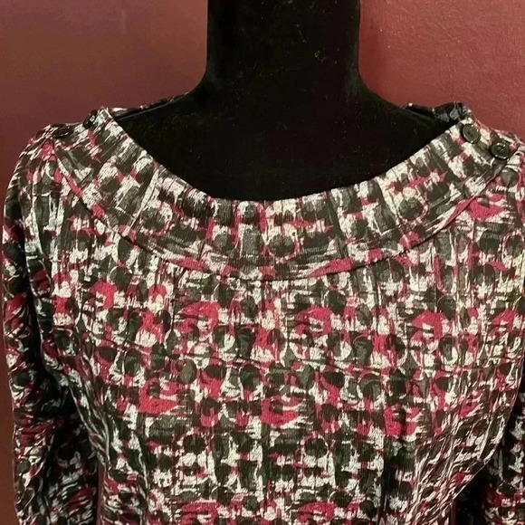 AB Studio 3/4 Sleeve Size Large Top - Picture 2 of 10